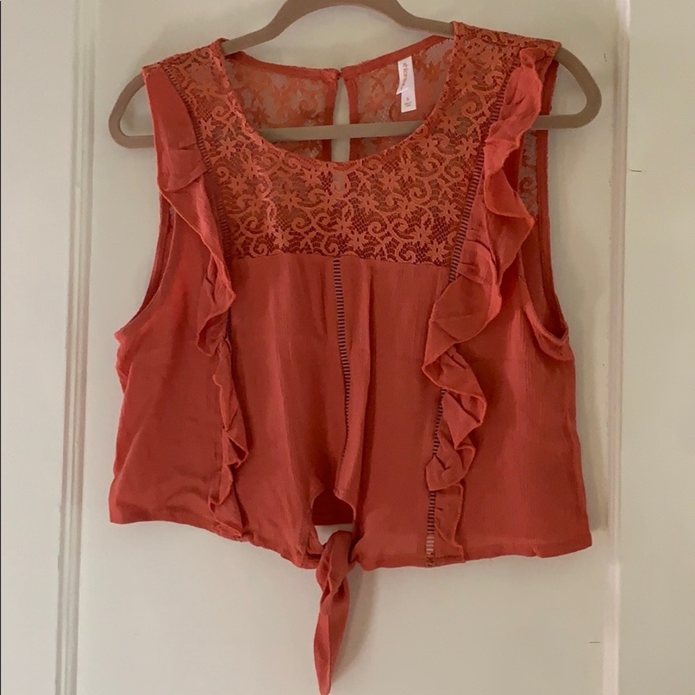 XHILARATION CROP TANK